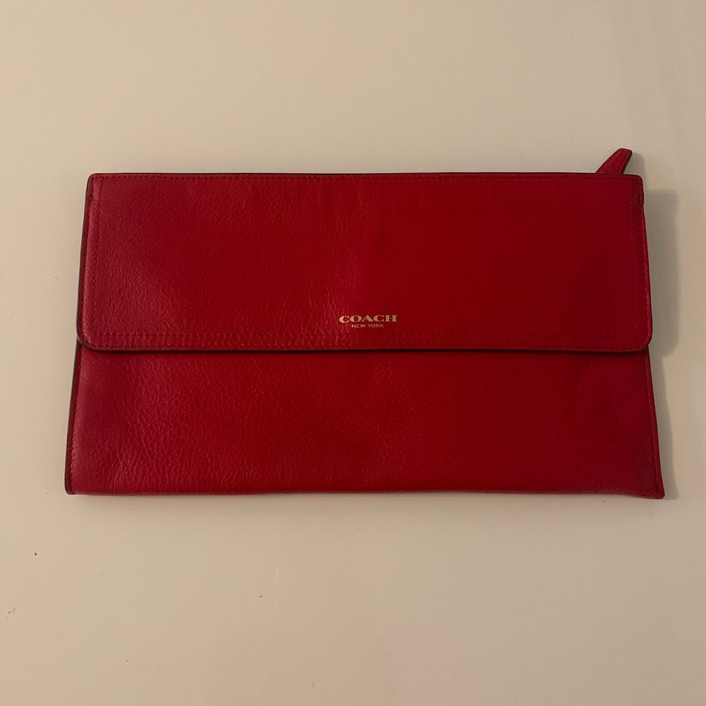 Coach hand purse